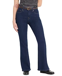 Good American Women's Mid-Rise Flare Jeans, Regular & Plus