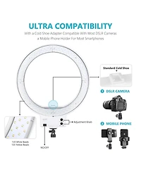 Neewer Rl-18 Ring Light with 18 Inch, 55W for select iPhone models