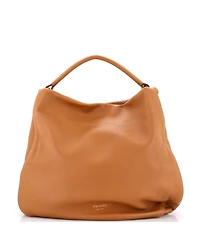 Pre-Owned Prada Large Rolle Hobo Soft Grain Leather