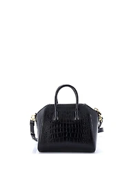 Pre-Owned Givenchy Mini Antigona Bag Embossed Leather