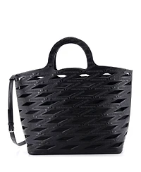 Pre-Owned Balenciaga Large Neo Basket Bag Cutout Embossed Leather
