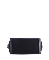 Pre-Owned Saint Laurent Rive Gauche Bowling Bag Embroidered Canvas