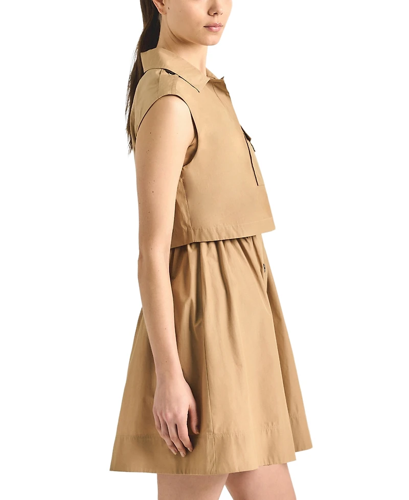 Derek Lam 10 Crosby Women's Sequoia V-Neck Button-Down Dress