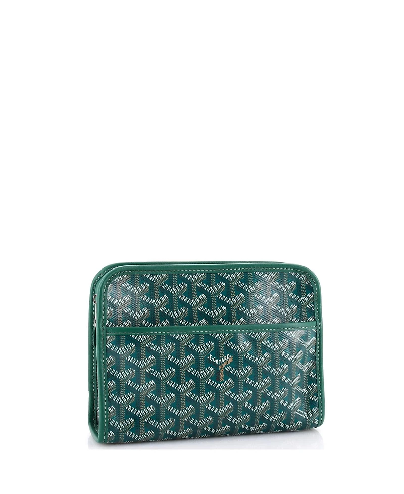 Pre-Owned Goyard Pm Jouvence Toiletry Pouch Coated Canvas