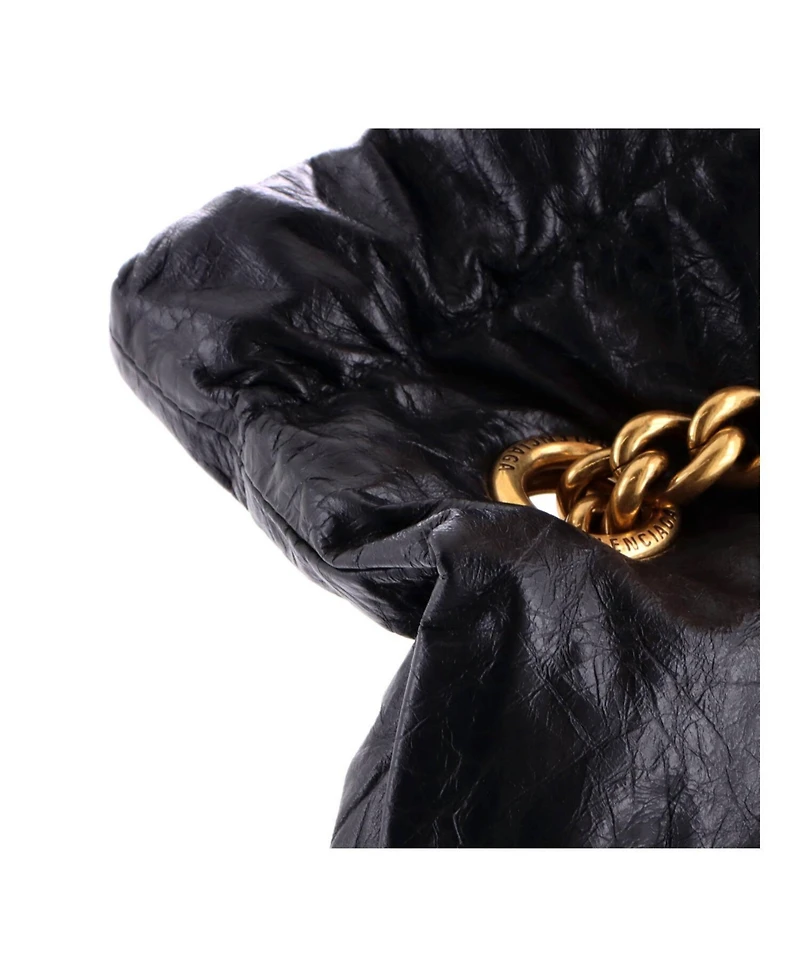 Pre-Owned Balenciaga Medium Crush Chain Tote Leather