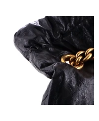 Pre-Owned Balenciaga Medium Crush Chain Tote Leather