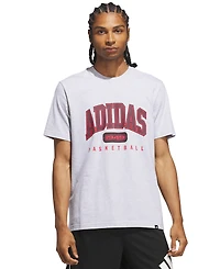 adidas Men's Basketball Collegiate Graphic Crewneck T-Shirt
