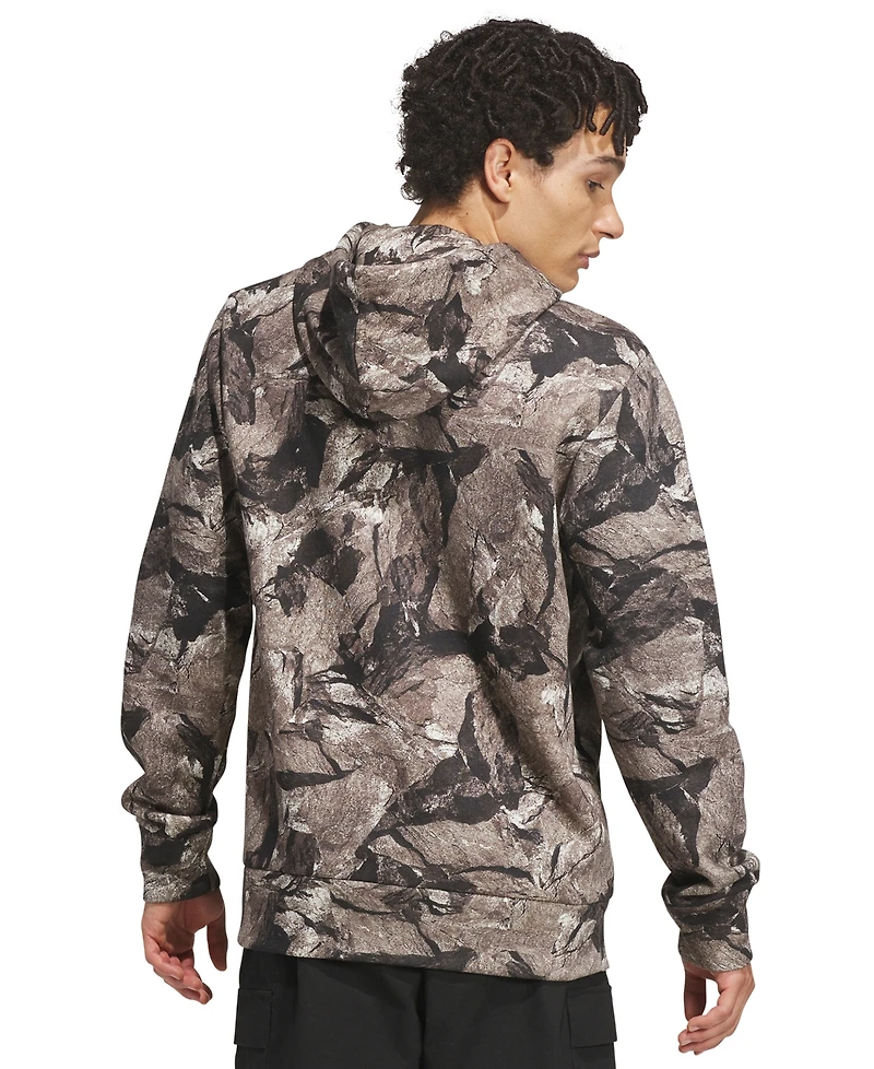 adidas Men's Rock Camo Graphic Pullover Hoodie