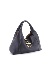 Pre-Owned Gucci Maxi Softbit Hobo Leather