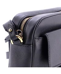 Pre-Owned Versace Small La Medusa Flap Pocket Camera Bag Leather