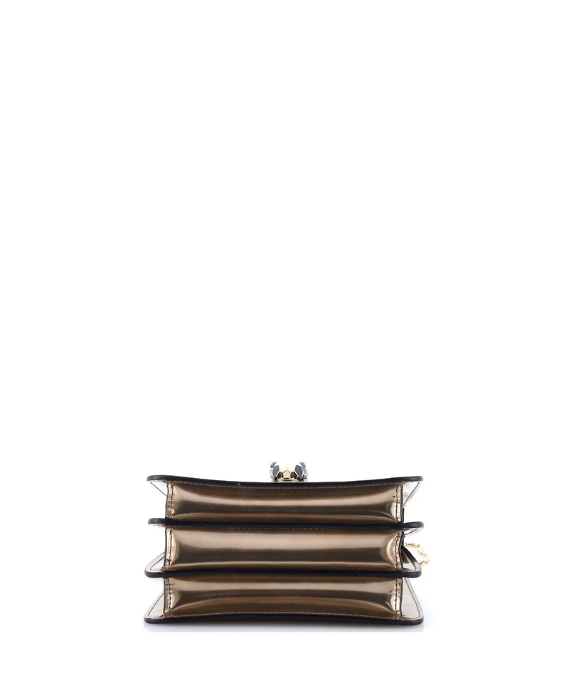 Pre-Owned Bvlgari Small Serpenti Top Handle Bag Patent