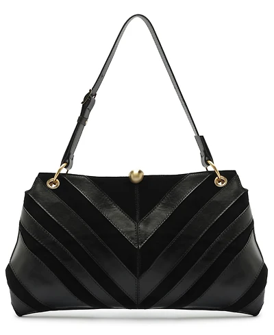 Arezzo Aurora Large Leather Shoulder Handbag