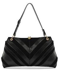Arezzo Aurora Large Leather Shoulder Handbag