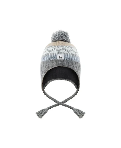 Deux par Deux Baby Boy 6M - 12M Winter Peruvian Knit Hat with Pompom
