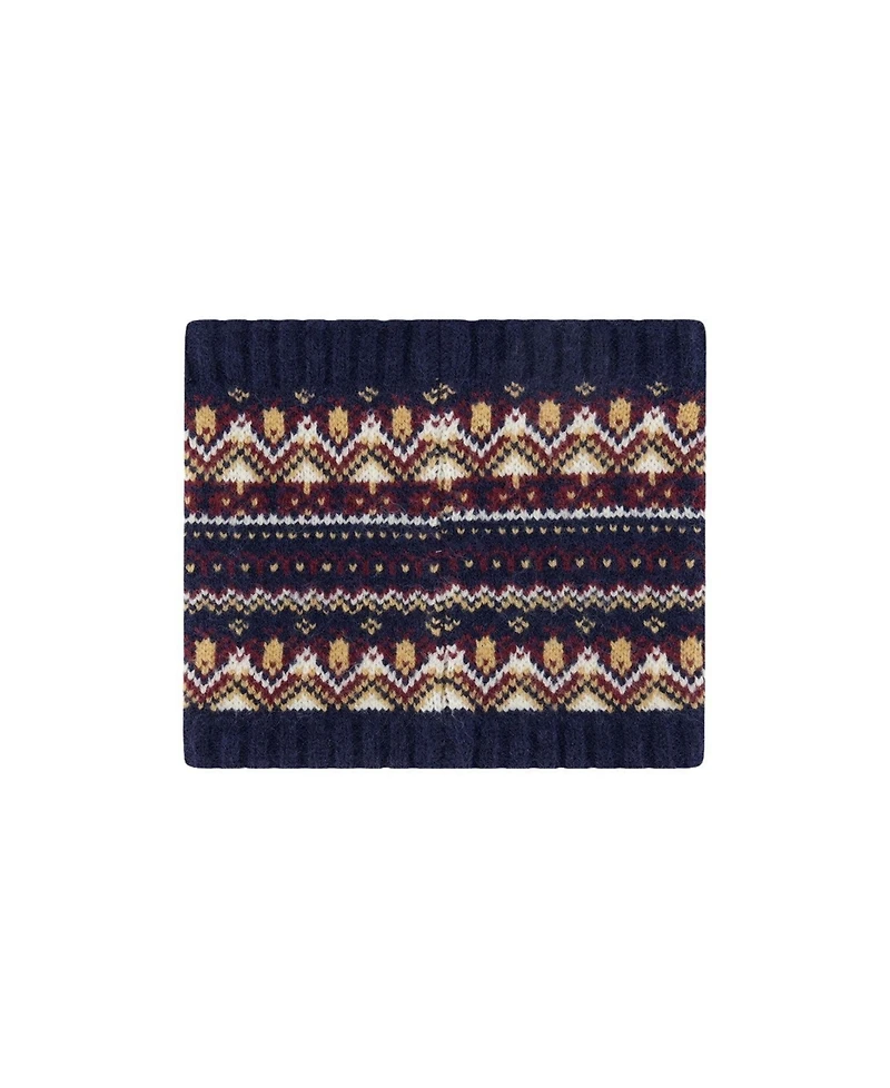 Deux par Deux Baby Boys Winter Knit Neckwarmer