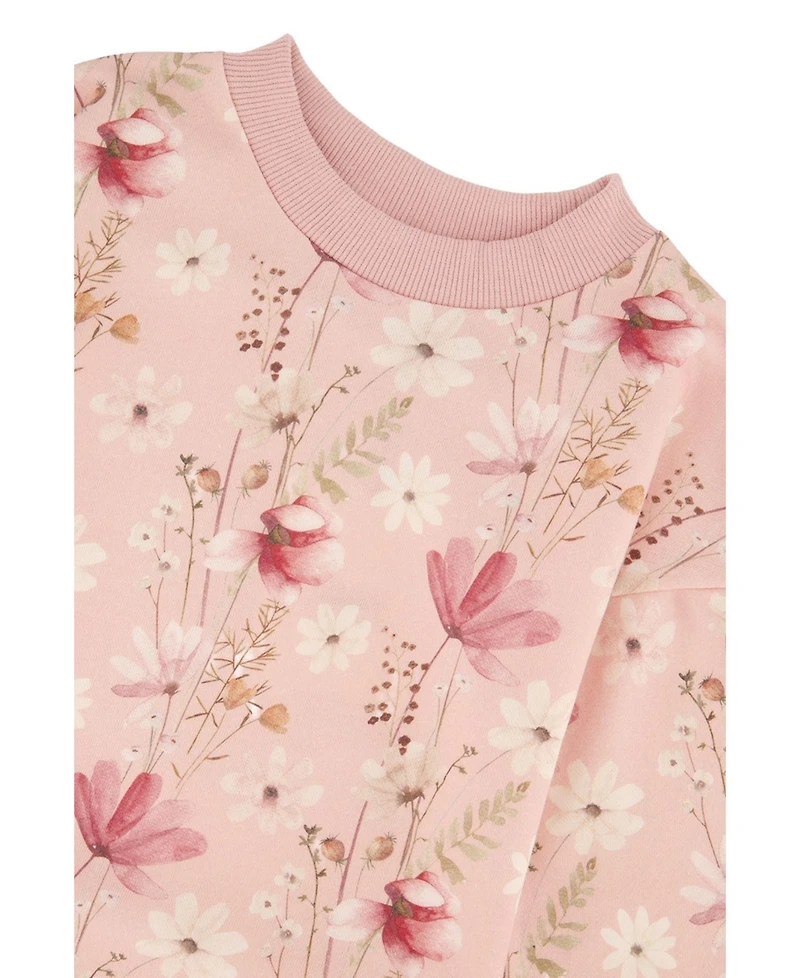 Deux par Deux Toddler (2T-5T) French Terry Dress
