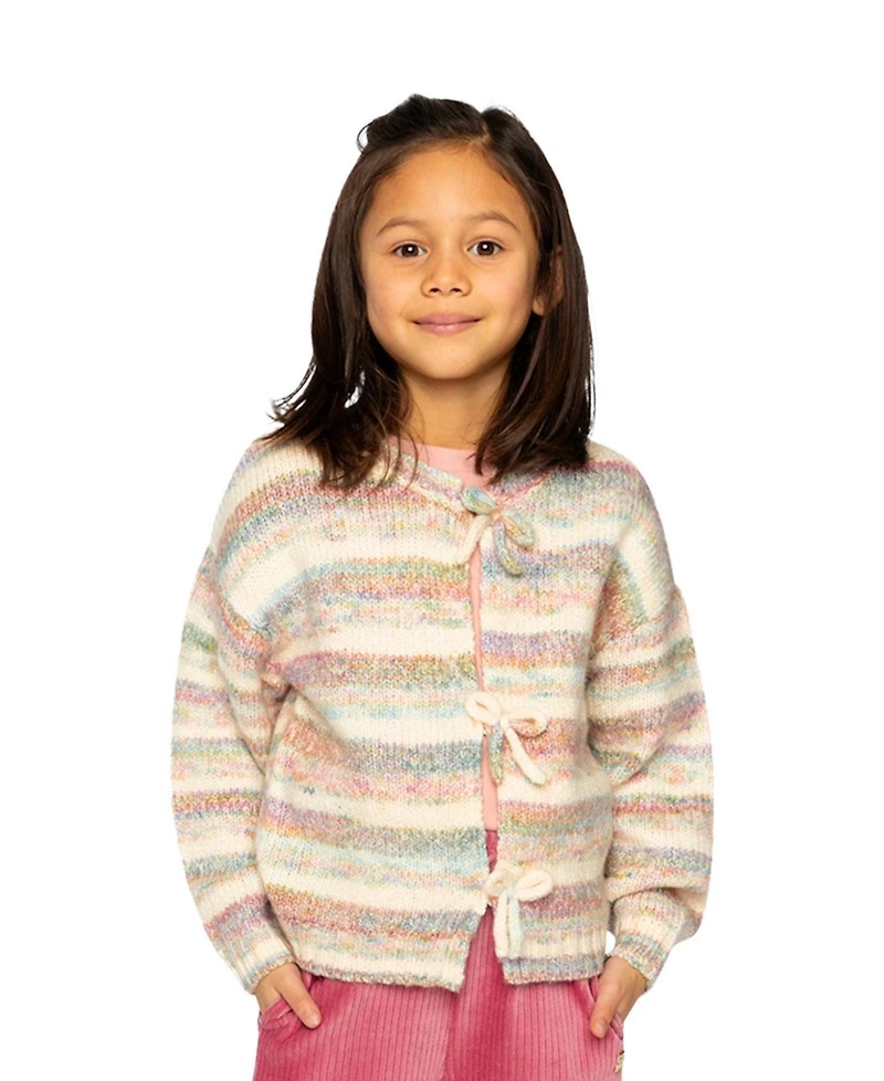 Deux par Deux Toddler Girl's (2T-5T) Knitted Cardigan Knitwear