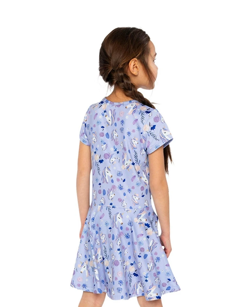 Deux par Little and Big Girl (6Y - 12Y) Short Sleeve Dress