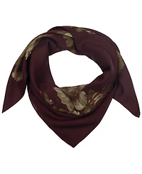 Lauren Ralph Floral Bouquet Square Scarf