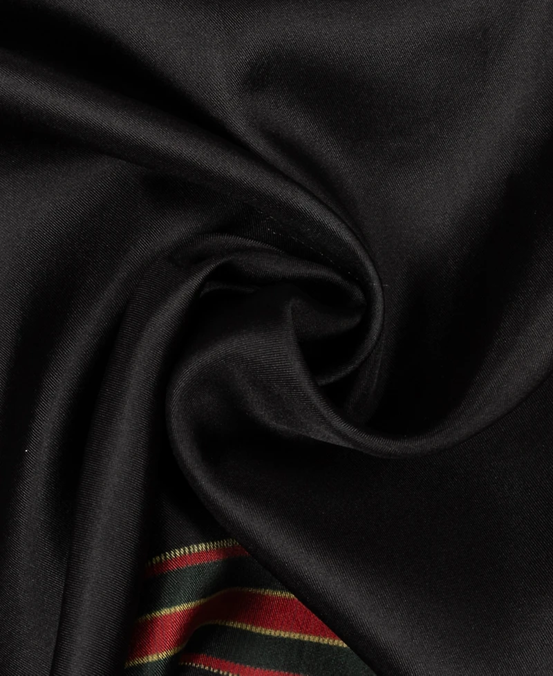 Lauren Ralph Lauren Logo Ribbon Border Square Scarf