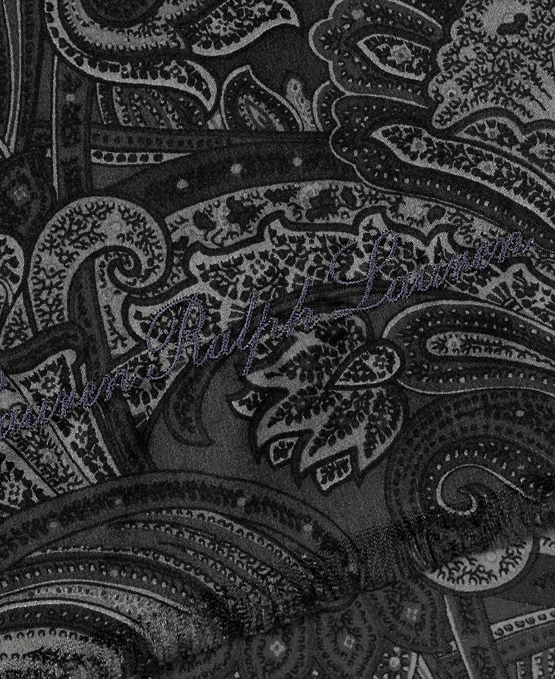 Lauren Ralph Lauren Paisley Oversized Oblong Scarf