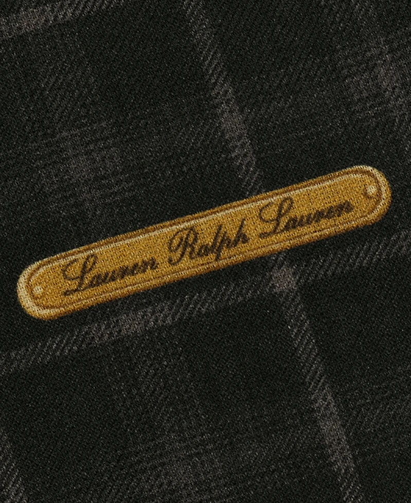 Lauren Ralph Lauren Equestrian Tattersall Oblong Scarf