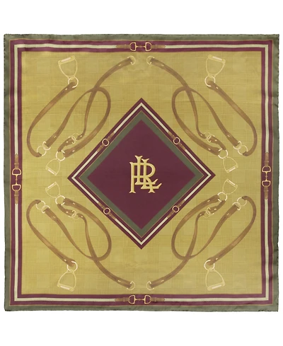 Lauren Ralph Lauren Equestrian Glenplaid Square Scarf