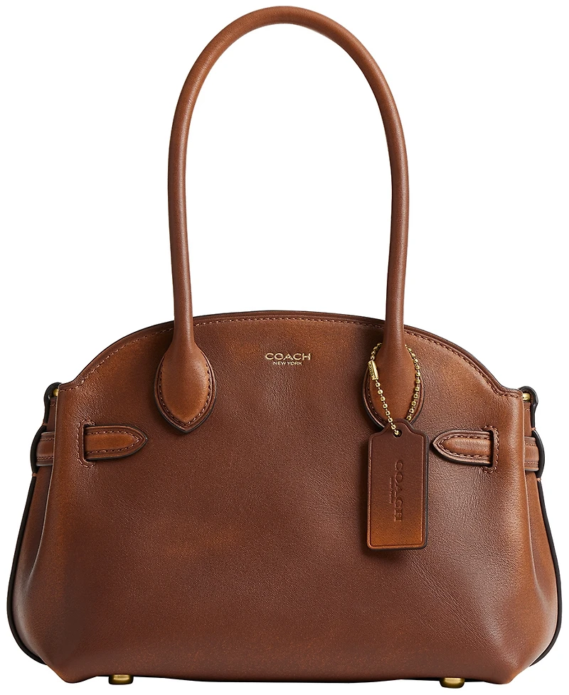 Coach Soft Empire Loved Leather Small Carryall Handbag