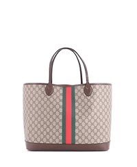 Pre-Owned Gucci Large Ophidia Open Shopping Tote Gg Coated Canvas
