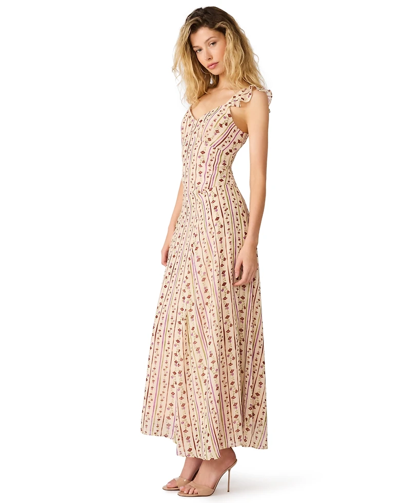 Steve Madden Women's Estela Sweetheart Fit & Flare Ankle Dress