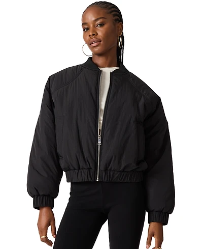 Steve Madden Women's Adore Zip-Front Jacket