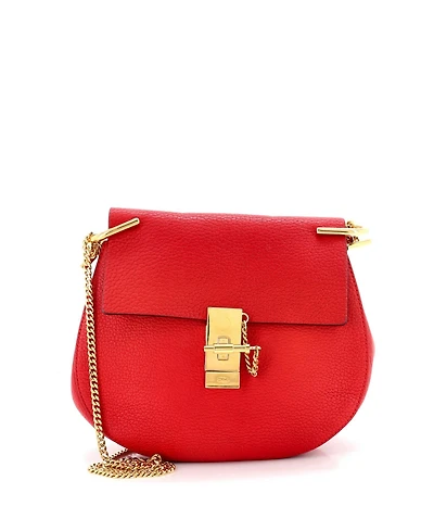 Pre-Owned Chloe Small Drew Crossbody Bag Leather