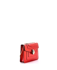 Pre-Owned Bvlgari Small Serpenti Forever Square Shoulder Bag Metallic Leather