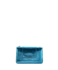 Pre-Owned Bvlgari Small Serpenti Forever Shoulder Bag Metallic Leather