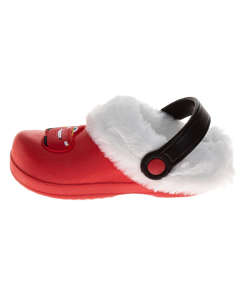 Disney Boy's (5-12) Clogs Fuzzy, Fleece Lined and Warm Garden Shoes