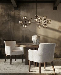 Bernhardt Outline 24.88" Wooden Arm Chair