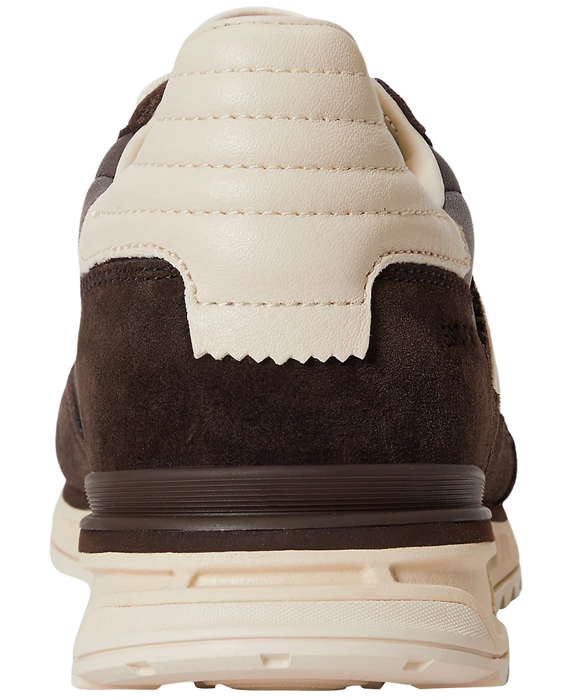 Polo Ralph Lauren Men's Low Top Round Toe Varick Sneakers