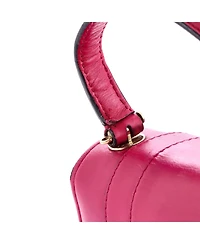 Pre-Owned Bvlgari Medium Serpenti Forever Top Handle Bag Leather