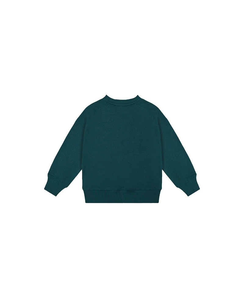Deux par Little and Big Boy (6 - 12) Fleece Sweatshirt Forest