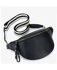 Susu Kira Pebbled Leather Cell Phone Bag Mini Crossbody Purse with Multi Compartments