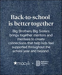 Big Brothers Big Sisters Charity Donation