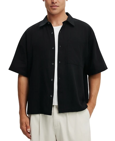 Cotton On Men's Essential Relaxed-Fit Shirt