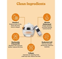 Lovery Vitamin C and Collagen Brightening Eye Cream - Korean Skincare Radiance and Firming Eye Treatment
