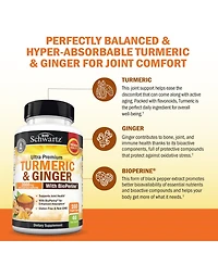 Turmeric & Ginger Supplement 2000mg, 160 ct