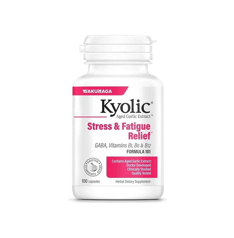 Kyolic Aged Garlic Extract Formula 101, Stress and Fatigue Relief