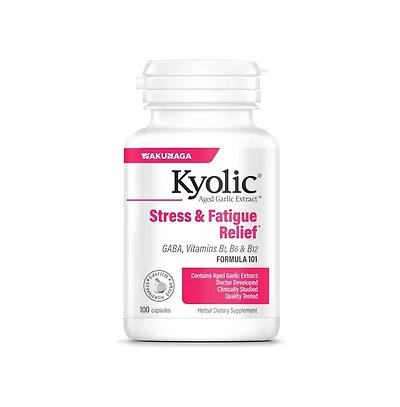 Kyolic Aged Garlic Extract Formula 101, Stress and Fatigue Relief
