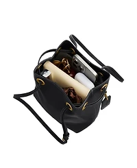 Coach Leather Jade Drawstring Crossbody Bag