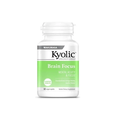 Kyolic Specialty Series Brain Memory, For Mental Acuity and Focus, 90 Capsules