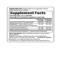 Kyolic Sleep Mushrooms Supplement | Reishi, L-Theanine, Valerian Root and Aged Garlic Extract for Sleep | 30 Capsules