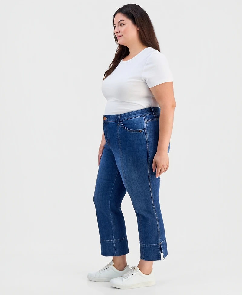 Democracy Trendy Plus Kick-Flare Jeans